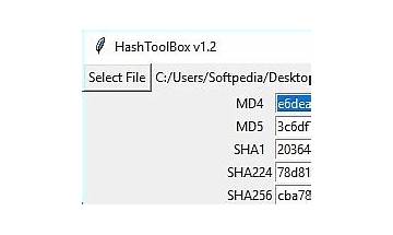 HashToolbox for Windows - Download it from Habererciyes for free